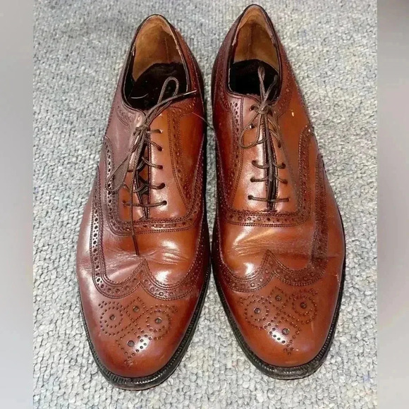 Florsheim Rucci Wingtip Oxford Men’s Size 9.5 Dress Shoe EUC main image 6